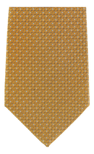 Corbata Scappino Brera Seda Para Hombre 431 Color Amarillo medio