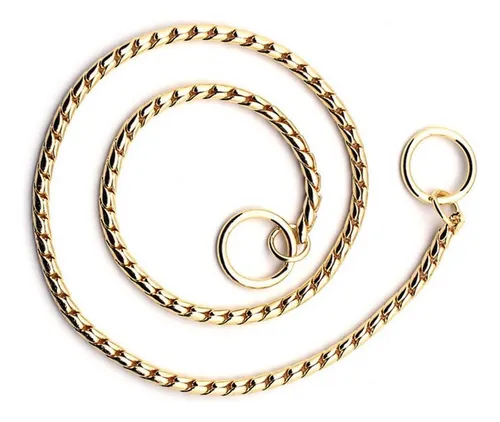 Gold dog choke chain hotsell
