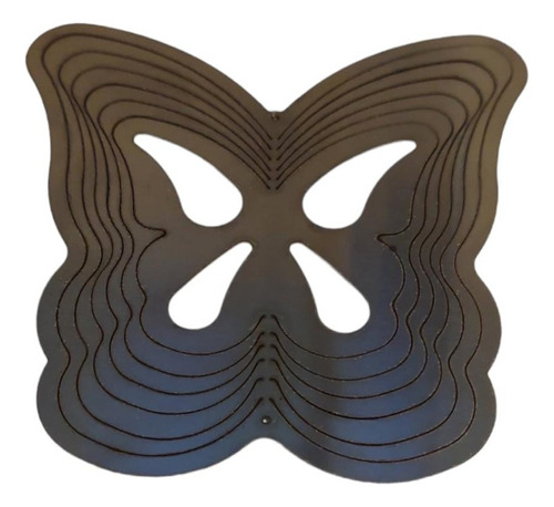 Wind Spinners / Móvil De Viento Acero Inox Mariposa 12cm