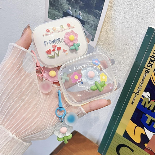 Funda Transparente Para Redmi Buds 5 2 Pzs. + Limpiador