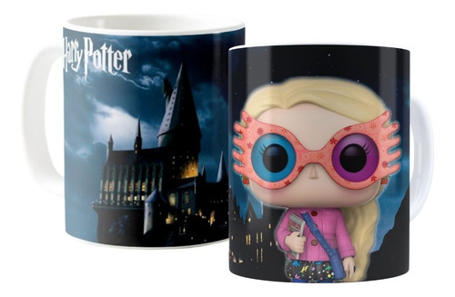 Mug Harry Potter Personaje Luna Taza Ceramica 11 Onz