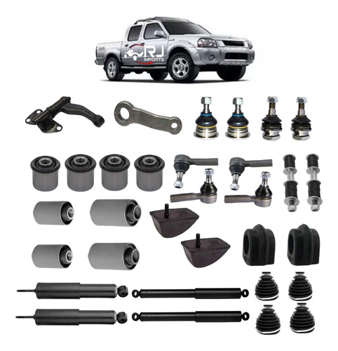 Kit Suspensão Frontier 2.8 2003 A 2007 4x4 - 32 Peças