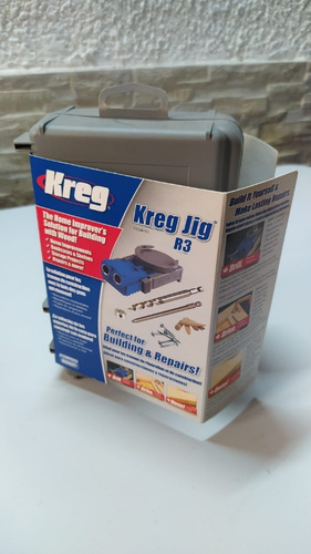 Kreg Jig R3 Carpintería Tornillo Oculto + Prensa Y Tornillos