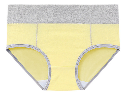 Calzoncillo Mujer Cintura Alta Braga Cómoda Algodón 5 Piezas