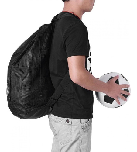 Mochila De Malla Para Entrenamiento De Baloncesto, Fútbol, F