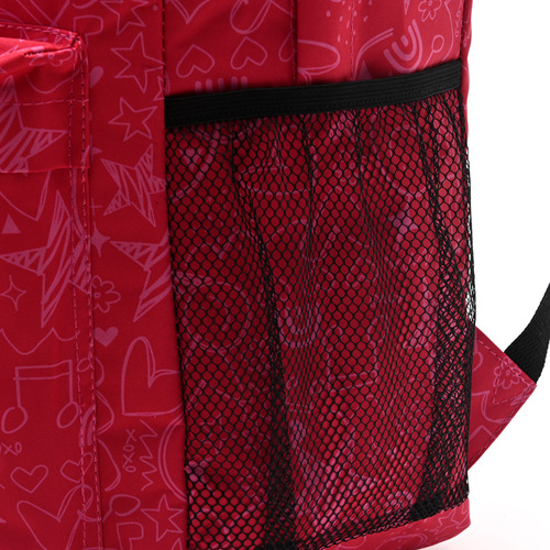 Mochila Escolar Colegial Estampada Impermeable Goodpak 20 L Color Estampada Roja Diseño De La Tela Estampado
