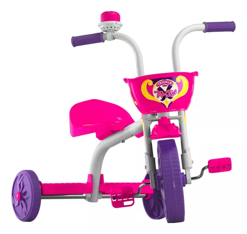 Triciclo Motoca Infantil Velotrol Menino Menina Ultra Bike