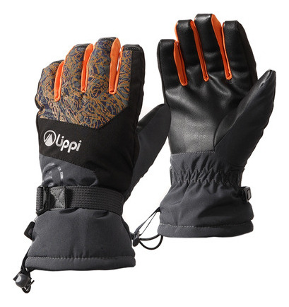 Guantes Mujer Snow Day B-dry Glove Teen Gris Lippi