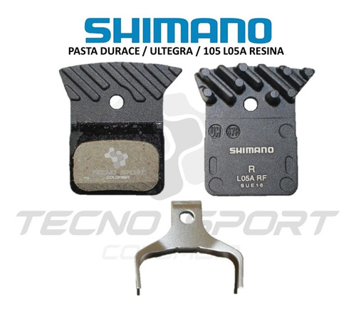 Imagen 3 de 6 de Pastilla Shimano Freno Hidraulico Bicicleta Ruta Refrigerada