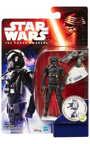 Star Wars The Force Awakens Tie Fighter Pilot Hasbro 10cm