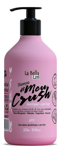  Shampoo La Bella Liss Meucrush Nutri Repair Zero Frizz 300ml