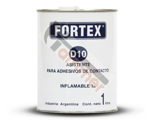 Diluyente Asistente D10  P/ Cemento Contacto X 1lt - Fortex