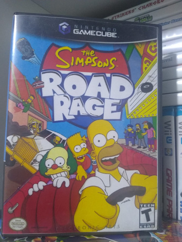 Juego Nintendo Gamecube, The Simpson Road Rage, Wii Ngc