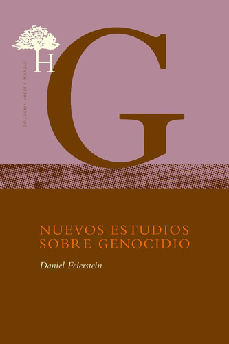 Daniel Feierstein - Nuevos Estudios Sobre Genocidio