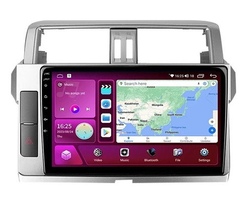 Autoradio Android Toyota Land Cruiser Prado 2014-2018 4+64gb