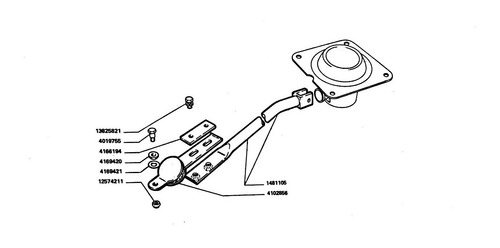 Kit Reparación Selectora Fiat 147 Spazio Vivace