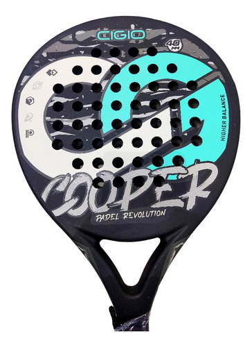 Paleta De Padel Cigio Cooper Carbono Pro Muy Reforzada