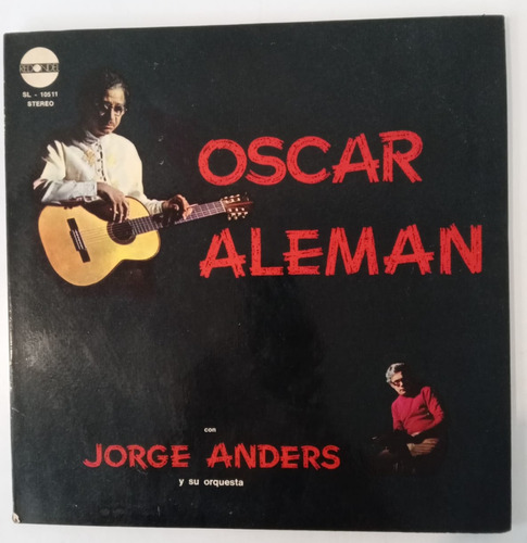 Oscar Aleman Con Jorge Anders - Vinilo Argentino Original D