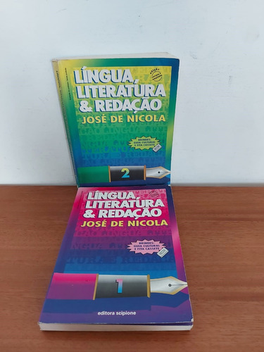 Livro Lingua, Literatura E Redação - José De Nicola