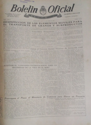 Boletin Oficial Republica Argentina 12 De Junio De 1956