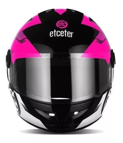 Capacete Motocross Etceter Solid Rosa Bebe 62 - Capacete de Moto - Magazine  Luiza