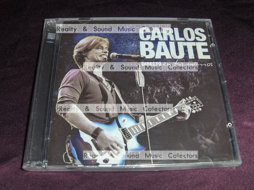 Carlos Baute Directo En Tus Manos Cd + Dvd Martha Sanchez