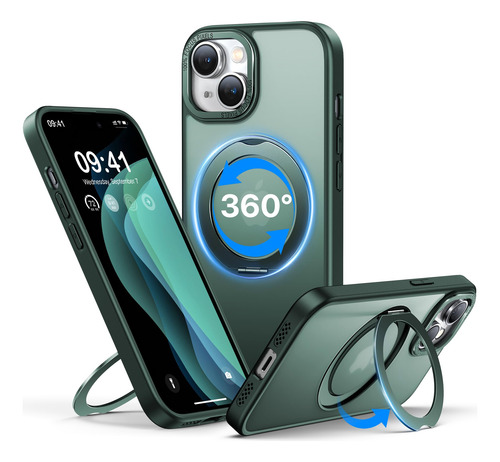 Capa De Telefone Qtlier Para iPhone 14 Com Suporte De Anel G