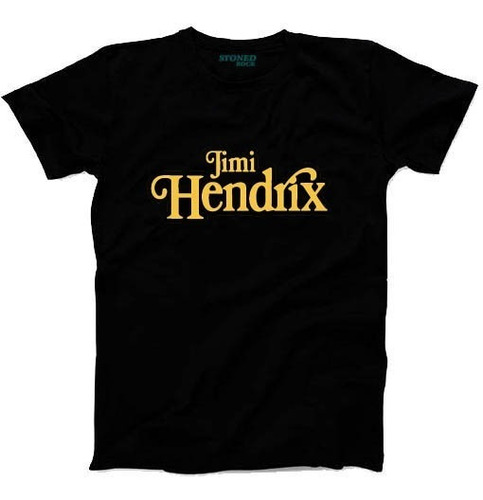 Remeras Jimi Hendrix Rock Interacional Vinilo Textil