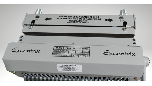 Imagem 3 de 4 de Perfuradora Excentrix De Wire-o Conjugada 2x1 - 15 Folhas
