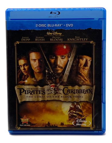 Blu-ray + Dvd Piratas Del Caribe: La Maldición Del Perla N..