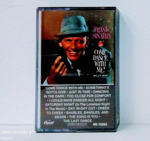 Frank Sinatra Come Dance With Me - Fita Cassete Original K7 