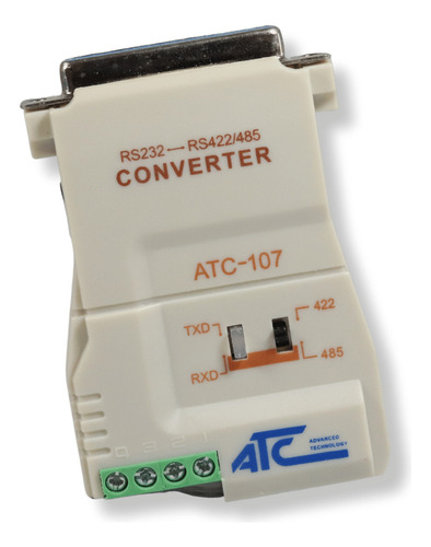 Convertidor De Interfaz Rs-232 A Rs-422/485 Atc-107
