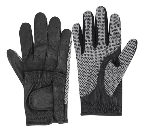 Guantes Para Hombre, 1 Unidad, De Piel De Oveja Artificial N