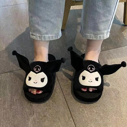 Pantuflas Kuromi Sanrio Cinnamoroll Mueve Orejas Encantadora