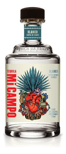 Tequila Mi Campo Blanco 750 Ml