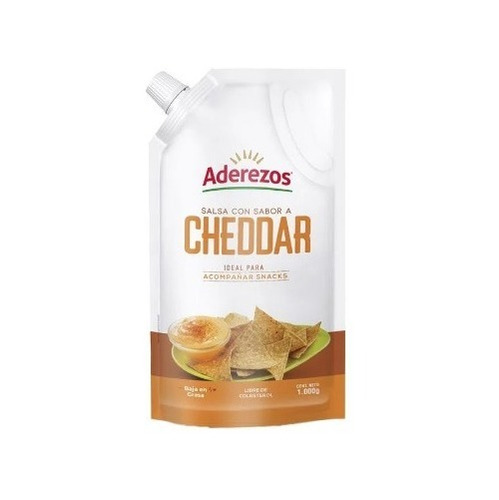 Salsa De Queso Chedar X 1000 Gr - g a $20