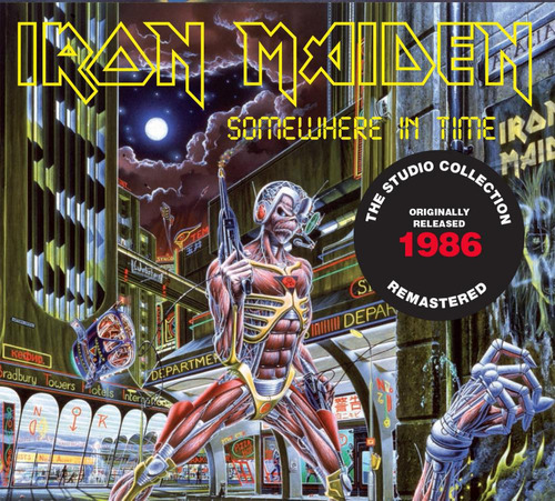 Álbum Iron Maiden - Somewhere In Time - 1986 - 51min E 37seg