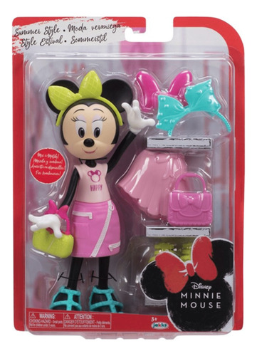 Muñeca Minnie Mouse Moda Veraniega Disney