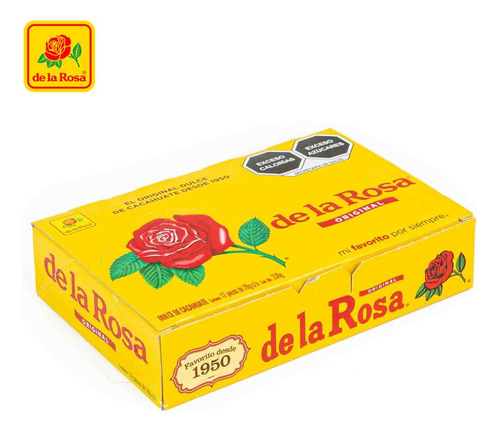 Mazapán 12 Piezas 28 Grs Dulces De La Rosa Tienda Oficial 