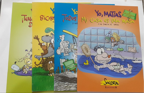 Yo,matias Sendra(pack 4 Revistas Con Actividades Infantiles)