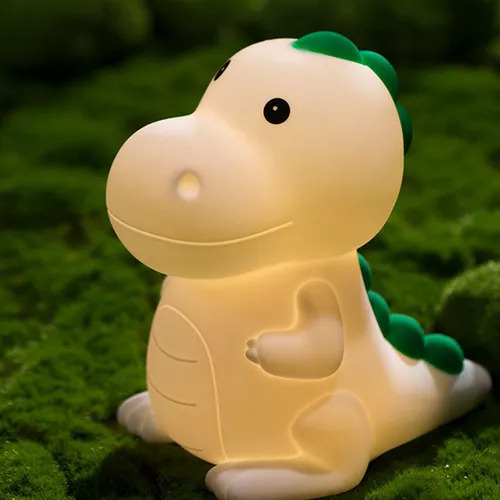 Luz Nocturna Táctil De Dinosaurio Que Cambia De Color Y Reca Estructura Fix Pantalla Mochilas Fix