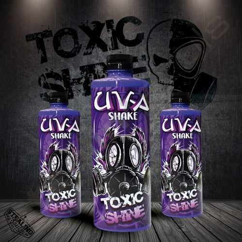 Imagen 1 de 7 de Toxic Shine | Uva Shake | Acondicionador | 600cc