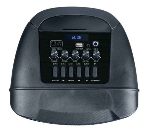 Imagen 5 de 7 de Parlante Bluetooth Philco Djp61 Luces Led 30 Watts Karaoke
