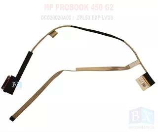 Cabo Flat Lcd Hp Probook 450 G2 Dc020020a00 Zpl50 Edp Lvds