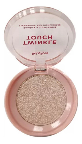 Sombra E Iluminador Twinkle Touch Ruby Rose Linha Rosa