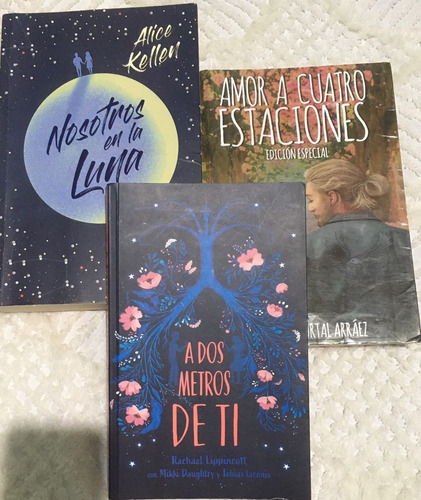 Libros: Nosotros En Luna, A Dos Metros De Ti Y Amor A Cuatro