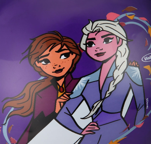 Pelota# 5 Frozen Morado