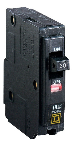 Interruptor Termomagnético 1 Polo 60 A Square D
