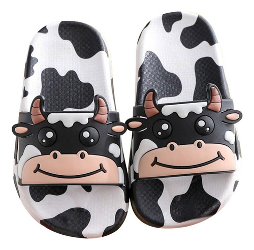 Zapatos Para Niños, Bonitas Pantuflas De Vaca, Cómodas Y Aco