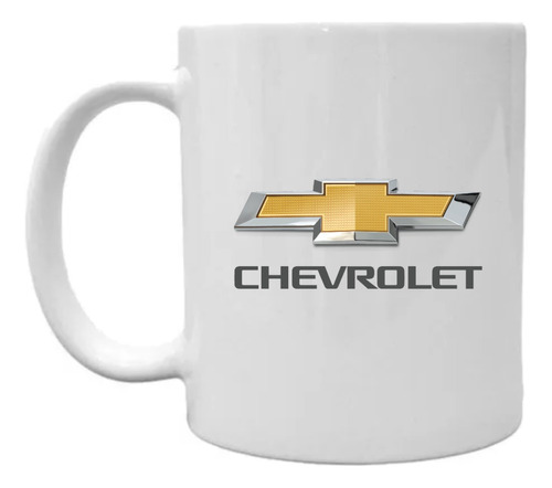 Taza Cerámica Personalizada Sublimada Chevrolet